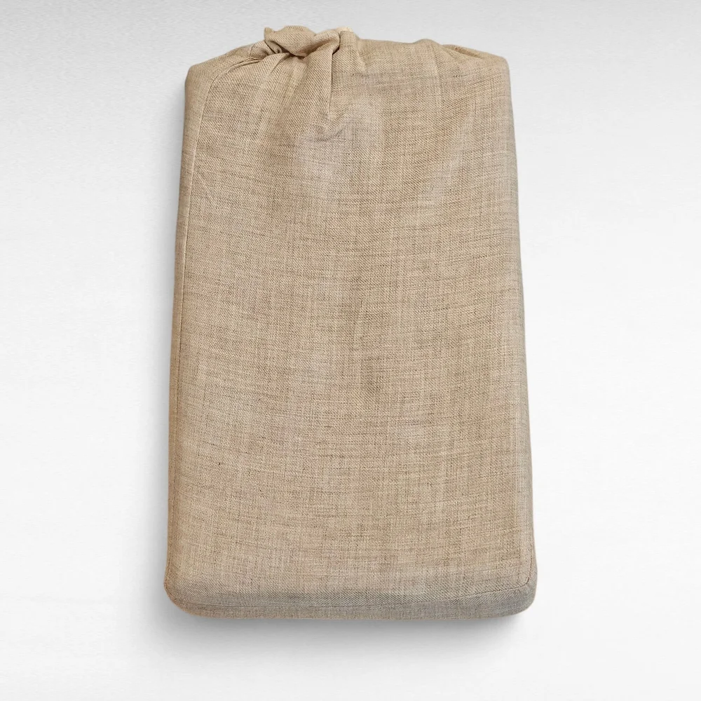 The Threadery Luxe Cotton Cashmere Euro Sham Oatmeal 26